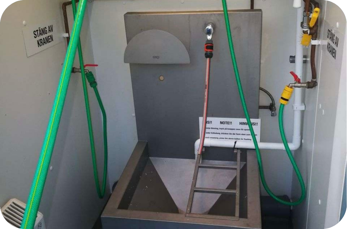 Volledig uitgeruste camping: Geniet van alle gemakken.